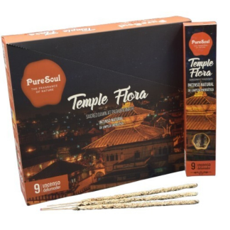 Incenso Temple Flora - Limpeza espiritual
