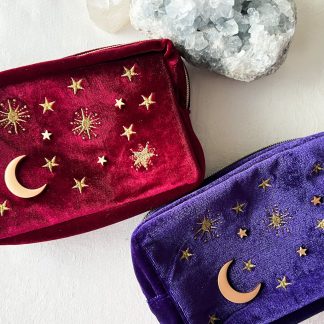 Bolsa de veludo para baralhos de TarotBolsa de veludo para baralhos de Tarot