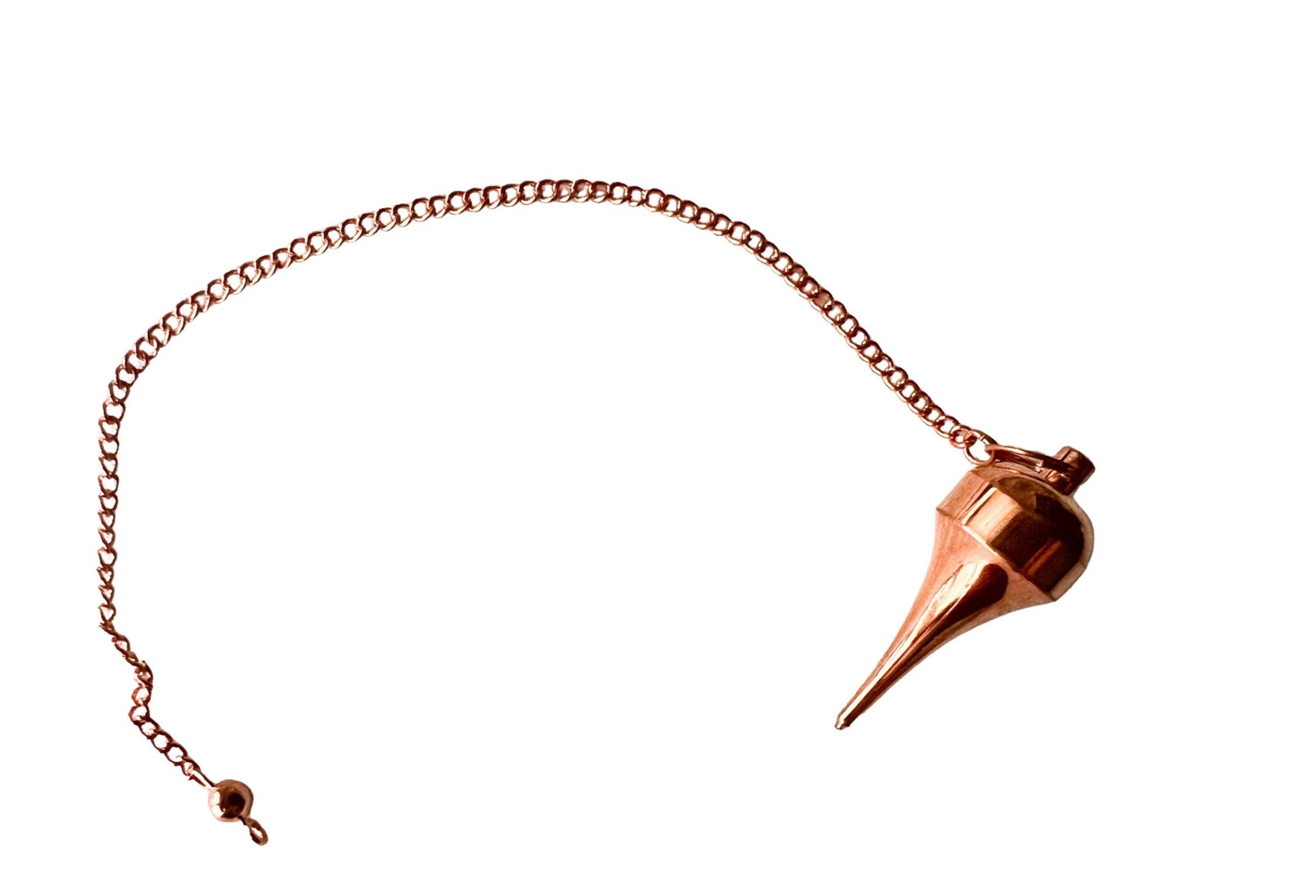 Pêndulo de metal pontiforme (cor cobre)