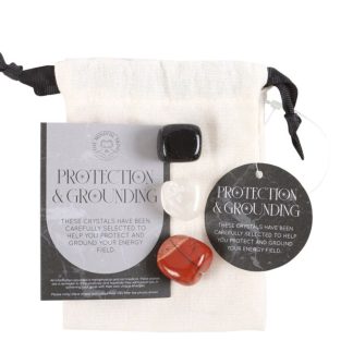 Conjunto de Cristais de Proteção & Enraizamento