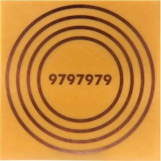 Gráficos radiónicos (fenolite) - 15x15 - Alta Vitalidade
