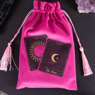 Bolsa de Veludo para Tarot e Oráculos