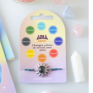 Pulseira de Energia Aura com Mudança de Cor