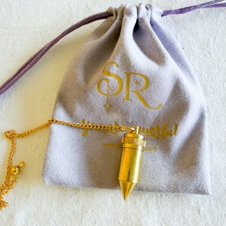 Pêndulo Bala com Testemunho – Dourado