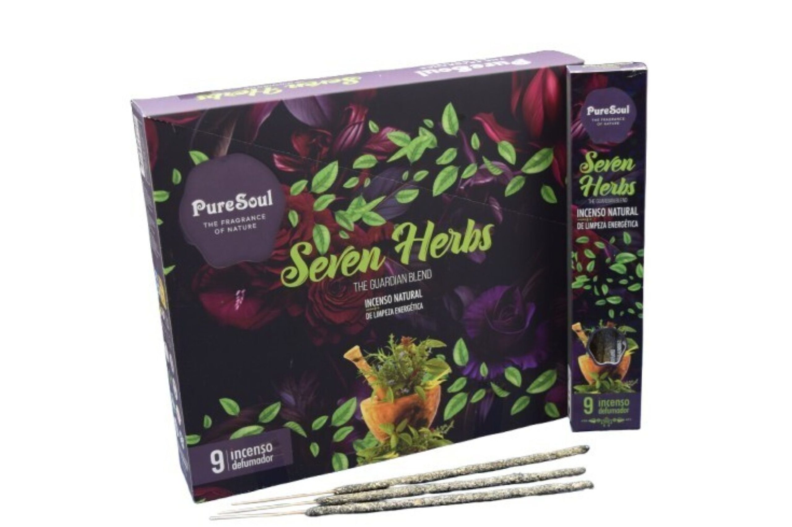 Incenso Natural 7 Ervas – Pure Soul