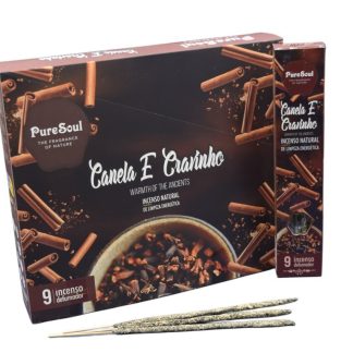 Incenso Natural de Canela e Cravinho – Pure Soul