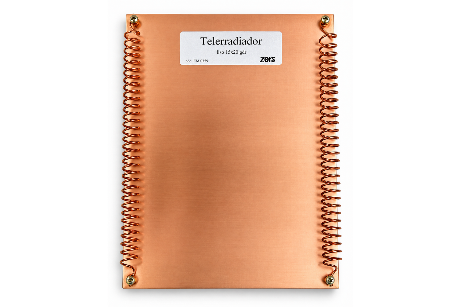 Telerradiador 15 × 20 cm – Base para Gráficos Radiónicos